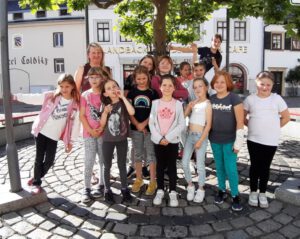 Sommerabschluss Tanzgruppe