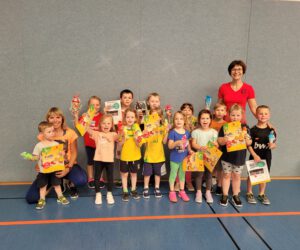 Schulanfängerverabschiedung im Kinderturn-Club