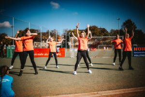 Tanzgruppe Crazy Devils beim Colditzer Stundenlauf