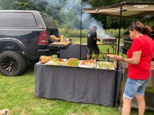 Radtour 2022, Campingplatz Colditz