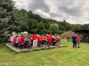Radtour 2022, Campingplatz Colditz