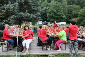 Radtour 2022, Campingplatz Colditz