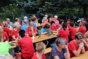 Radtour 2022, Campingplatz Colditz